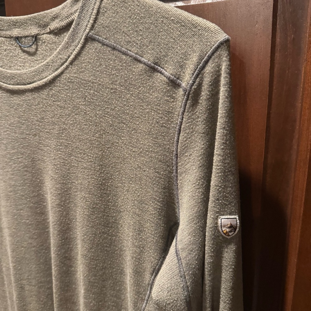 Kuhl Men's Long Sleeve Shirt Olive Green